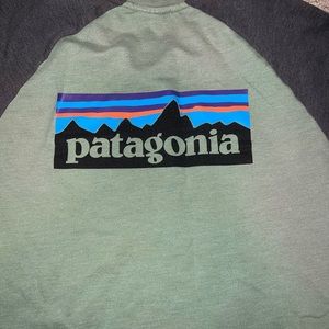 Patagonia crew neck sweatshirt (oversized, mens Large)